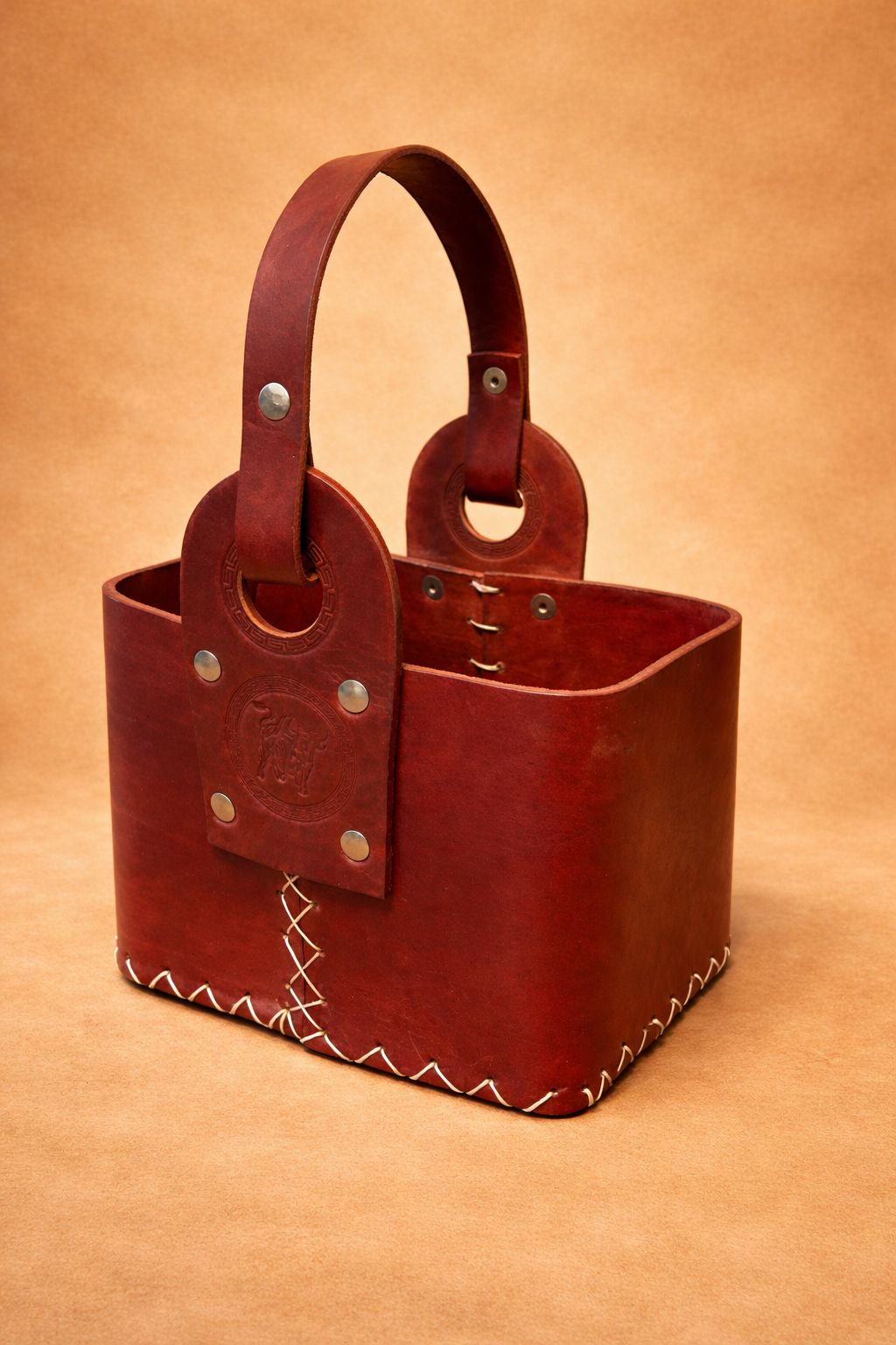 Canasta Matera Cuadra Borravino